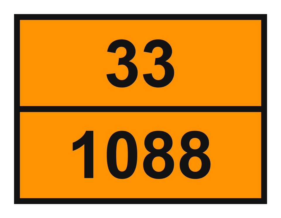 Orange panel with black “33” above “1088”.